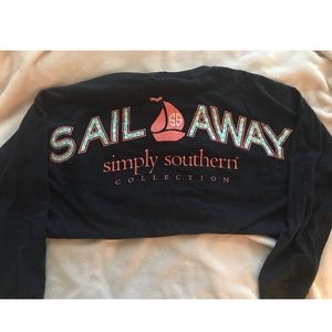 🌻🌸🌺🌼SIMPLY SOUTHERN LONG SLEEVE SHIRT🌸🌼🌺🌻